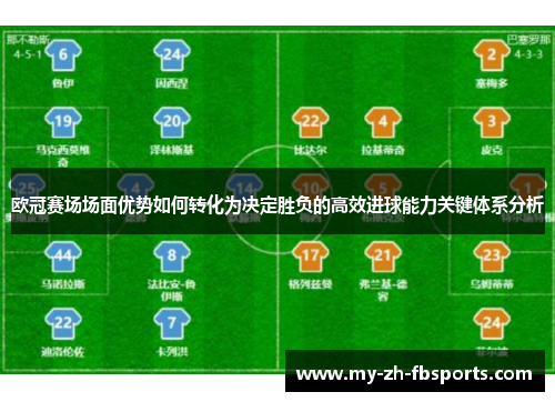 欧冠赛场场面优势如何转化为决定胜负的高效进球能力关键体系分析 欧冠赛场场面优势如何转化为决定胜负的高效进球能力关键体系分析